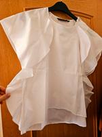 hübsches Top Bluse Zara 36 weiß Wiesbaden - Nordenstadt Vorschau