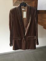 Neu Mango Blazer Jacke samt nude Gr. S Oversized braun Sachsen - Annaberg-Buchholz Vorschau