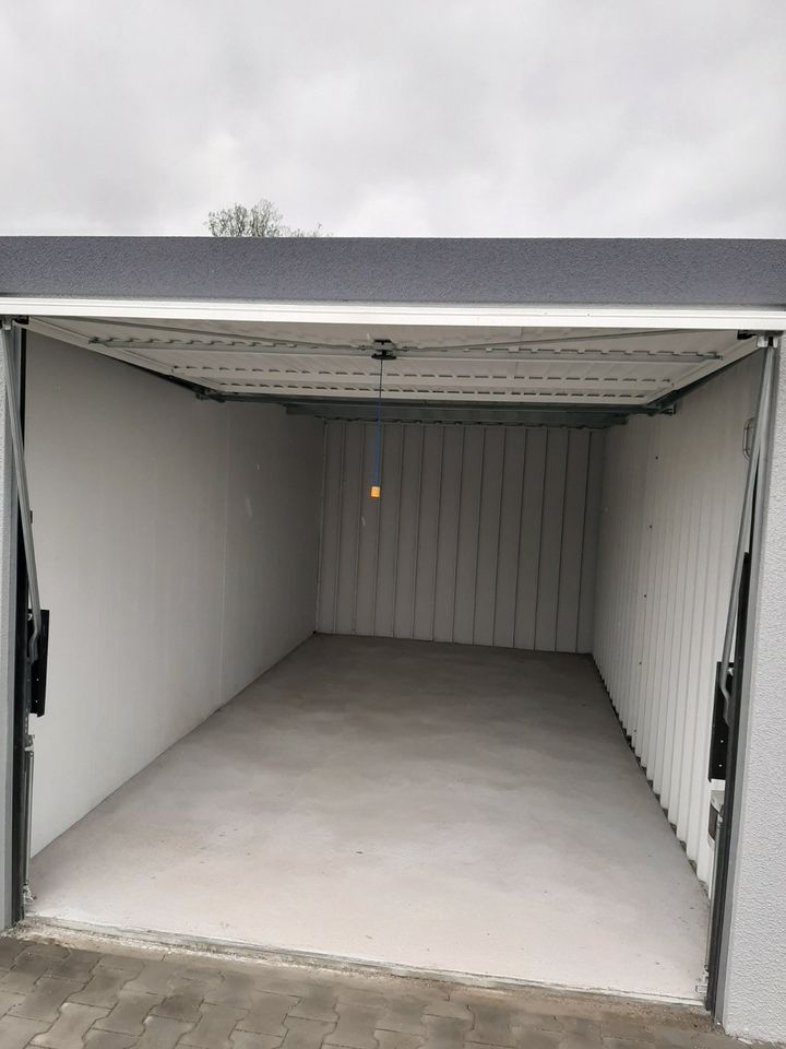 Neubau-Garage in Zwickau für Fahrzeug, Motorrad, Hänger oder als Lager in Zwickau