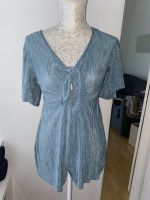 Strand Jumpsuit Mini Playsuit XS 34 türkis blau Beach Shorts Düsseldorf - Friedrichstadt Vorschau