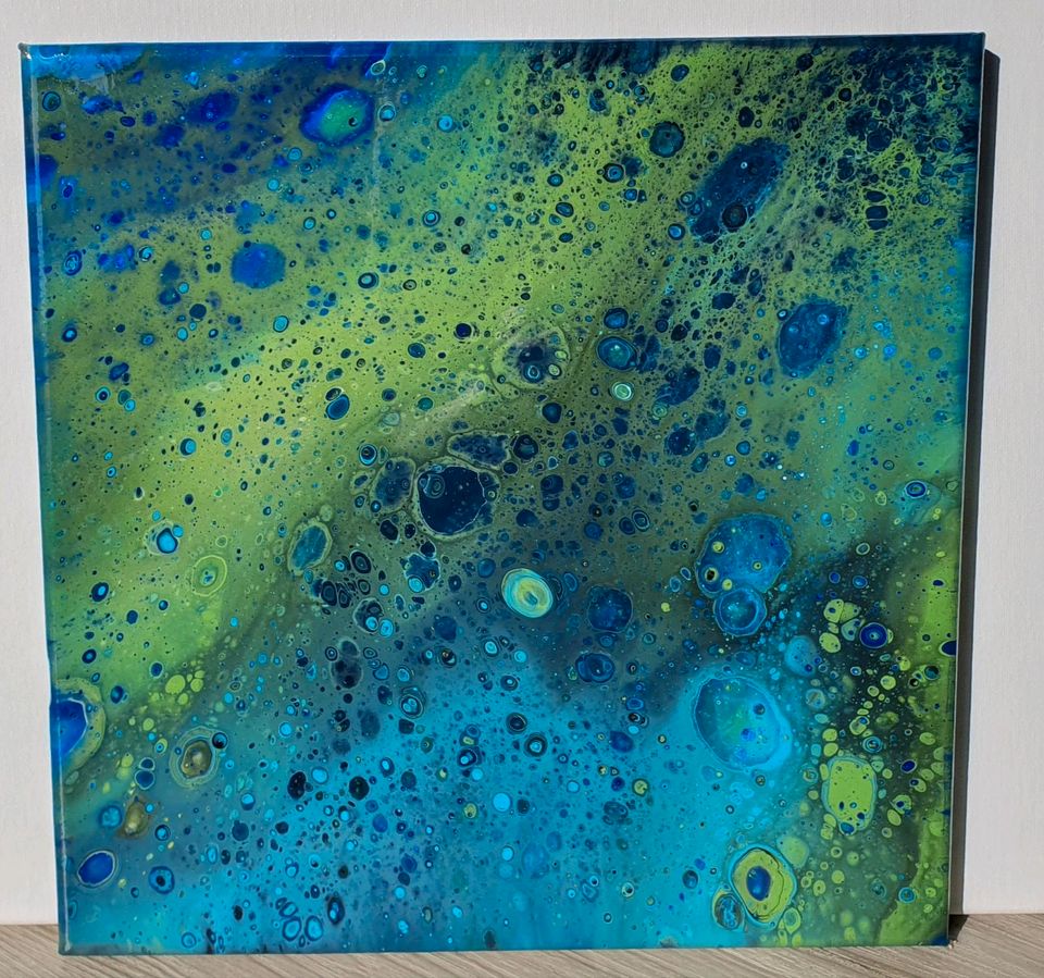 Acryl Pouring, Leinwand Bilder 30×30 cm in Berlin