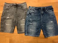 2x Jogger Shorts Jeans kurze Hosen - Gr. 152 Bayern - Eching (Niederbay) Vorschau