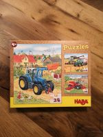 Haba Puzzle, 3 Stück , 3x24 Teile, Traktor Trecker puzzles Nordrhein-Westfalen - Nordkirchen Vorschau
