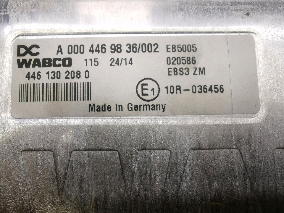 Wabco EBS 3, EBS 4 Steuergeräte für Mercedes-Benz Actros MP4 in Stuttgart