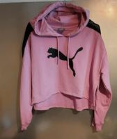 Puma vintage Hoodie Sweatshirt kurz pink Gr.L bauchftei Hessen - Weilrod  Vorschau