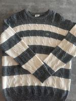 Lacoste Herrenpullover – Zopfmuster - Weiß/Grau - Größe L Bayern - Poing Vorschau