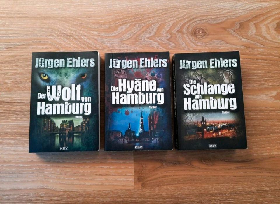 Hamburg Krimi Trilogie Jürgen Ehlers in Delingsdorf