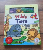 Filzstickerbuch Wilde Tiere, Magnetbuch, Kinderbuch Thüringen - Neuhaus Vorschau