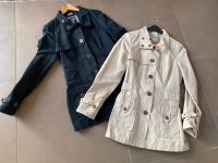 Trenchcoat von Street One, 2 Stück,schwarz und beige, Gr. 38 Eimsbüttel - Hamburg Schnelsen Vorschau