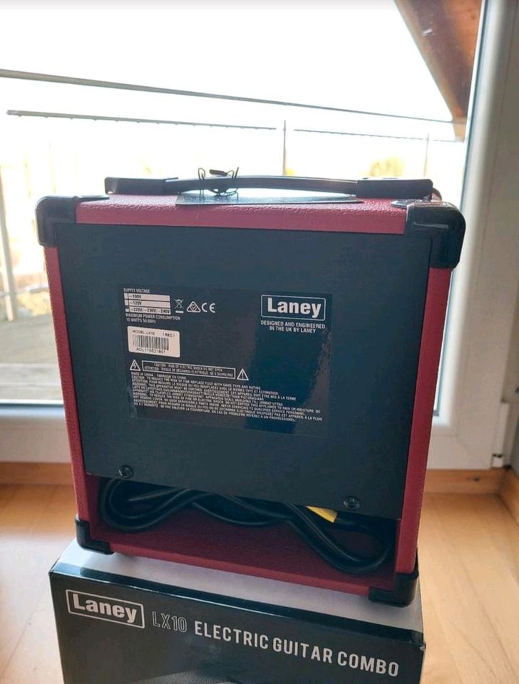 Laney LX 10 Gitarrenverstärker E-Gitarre E-Bass Lautsprecher NEU in Bretten