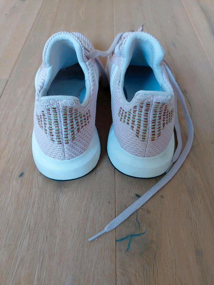 Adidas Damen Schuhe Sneaker rosa weiß grün Gr 40 2/3 Einlagen in Groß-Umstadt