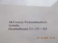 Mc Cormick Werkstatthandbuch-Getriebe - Rheinland-Pfalz - Dickendorf Vorschau