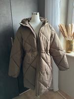 Vila Mantel in beige braun Damen Jacke steppmantel Jacke Bremen - Oberneuland Vorschau