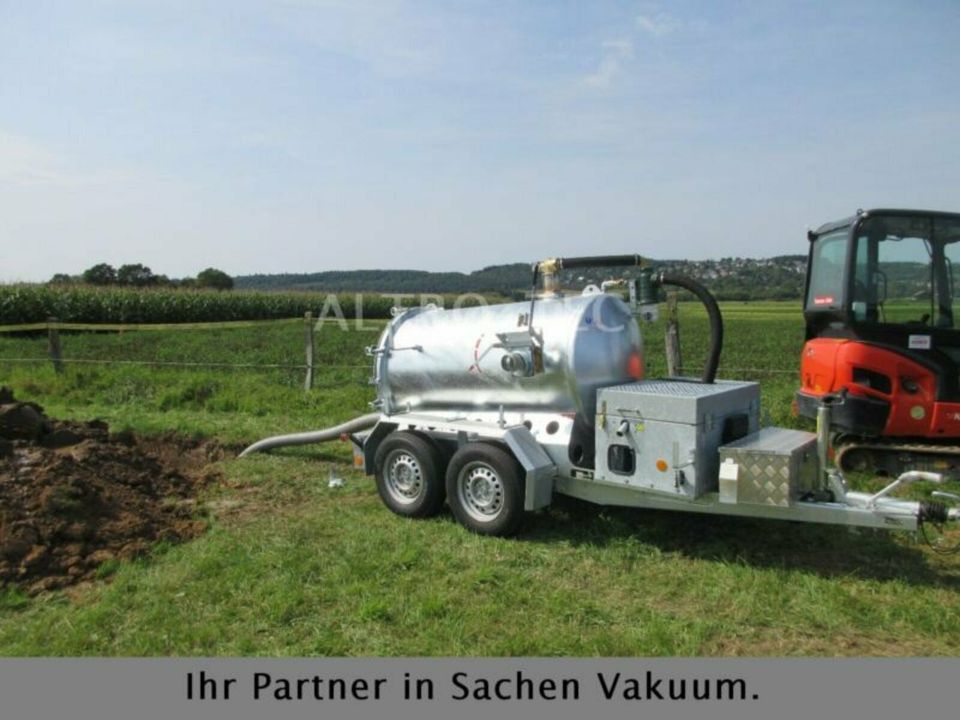 Saugfass 2,0m³ - Vakuumfass - Saugaufbau - Saugsystem in Kirchhundem