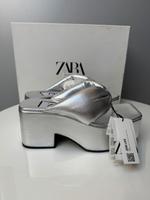 Zara Atelier Sandalen Zehentrenner Echtleder Plateau Gr. 38 Neu Bayern - Haibach Unterfr. Vorschau