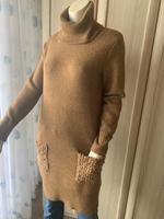 Strickkleid - auch als Kasack schick über Jeans *Gr.M neuwertig Hessen - Biebertal Vorschau