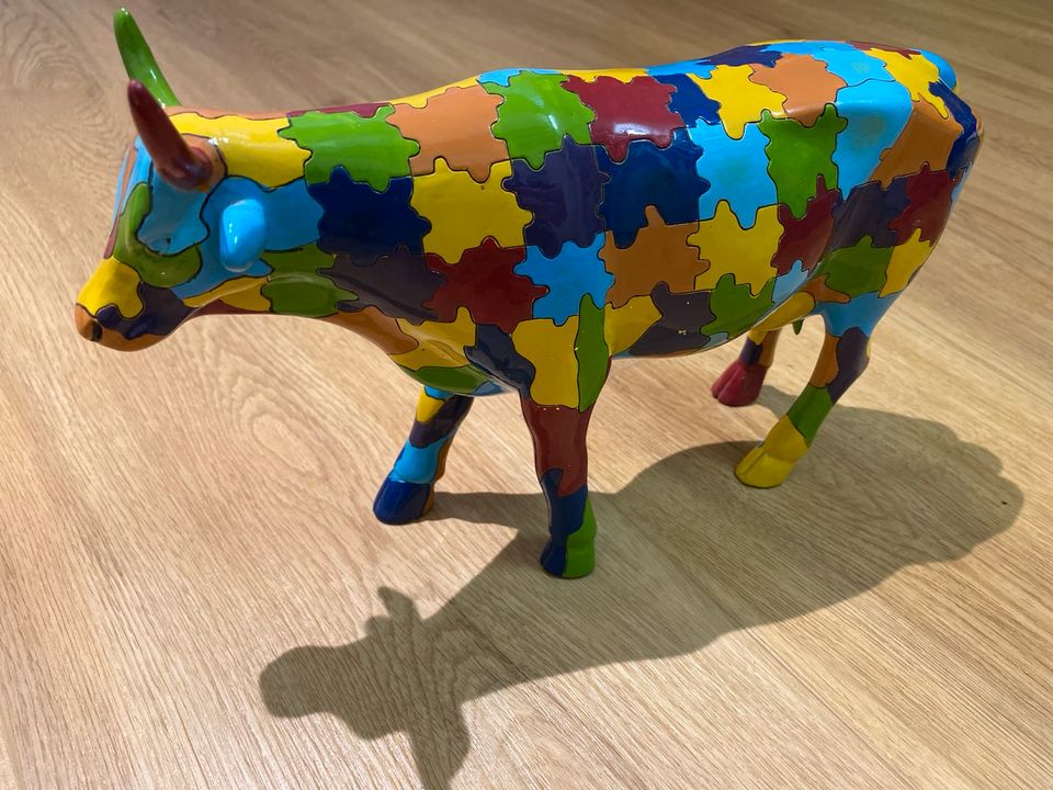 Cowparade Kuh Puzzle Design in Wiesbaden