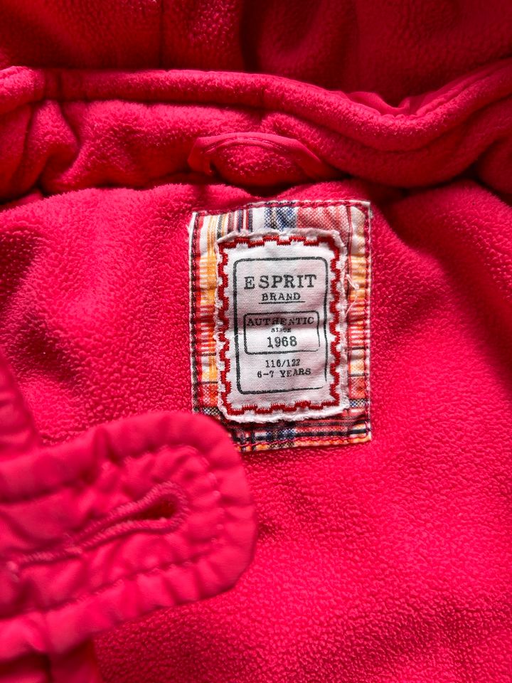 Esprit Winterjacke Wintermantel Gr.116 pink sehr gut in Teltow