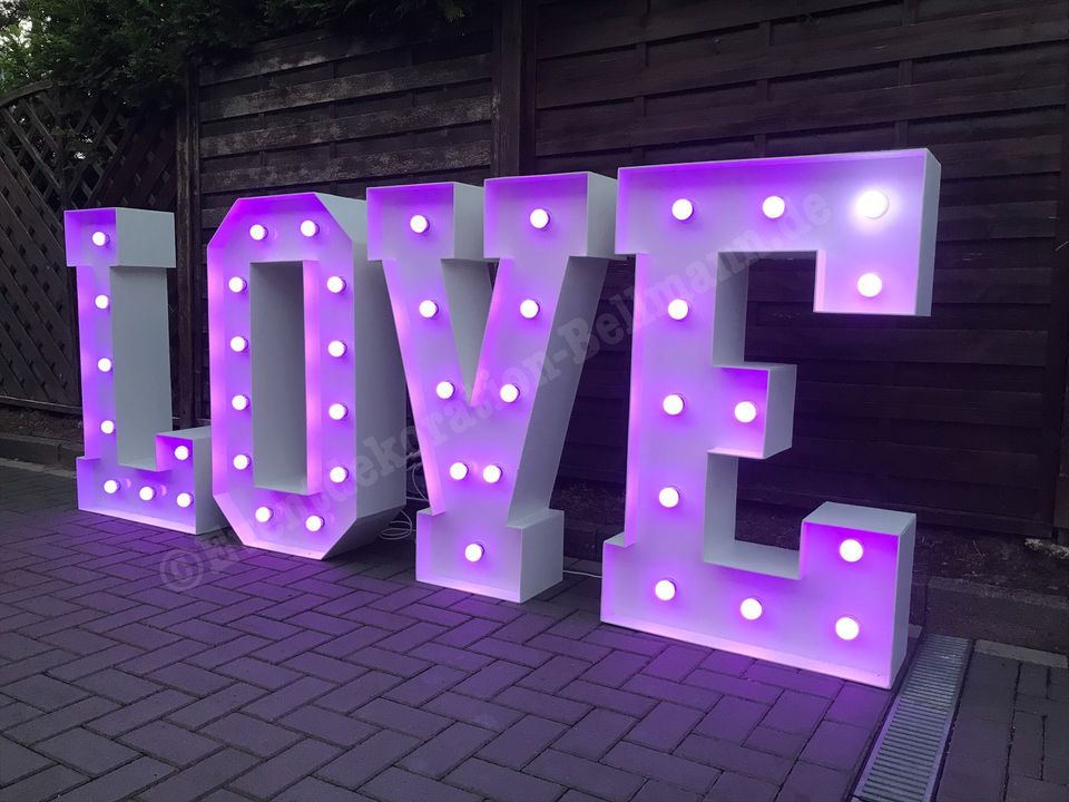 LOVE Buchstaben XXL *MIETEN* Hochzeit / Event / Freie Trauung in Hamburg