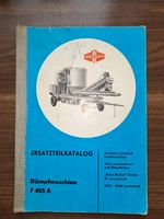 Ersatzteilkatalog Dämpfmaschine F405A Fortschritt VEB DDR Brandenburg - Finsterwalde Vorschau