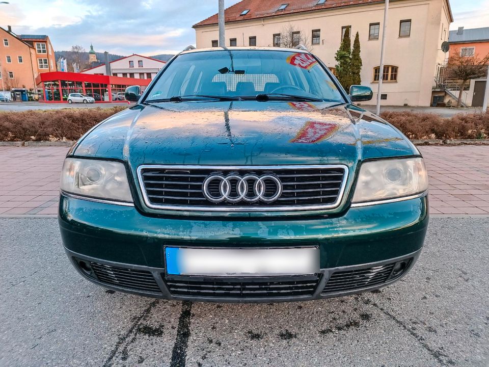 Audi A6 4b Avant 165 PS 2,4l V6 AHK 8-fach bereift  Voll fahrbere in Cham