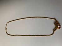 Kette Halskette goldfarben Amerik Schmuck Modeschmuck alt Rheinland-Pfalz - Trier Vorschau