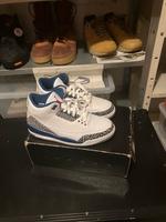 Nike Air Jordan III 3 True Blue 2009 Neu mit Karton Vintage DS Hessen - Hochheim am Main Vorschau