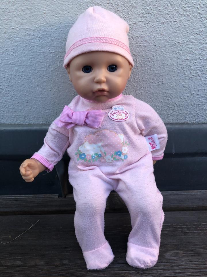 Baby Annabell weiche Stoffpuppe 36cm mit Schlafaugen ab 1 Jahr in Dresden