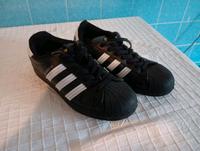 adidas Schuh superstar gr 40 2/3, schwarz, unisex Nordrhein-Westfalen - Hattingen Vorschau