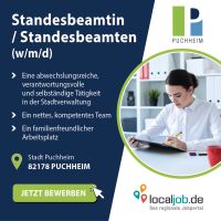 Standesbeamtin / Standesbeamten (w/m/d) in Puchheim gesucht | www.localjob.de Bayern - Puchheim Vorschau