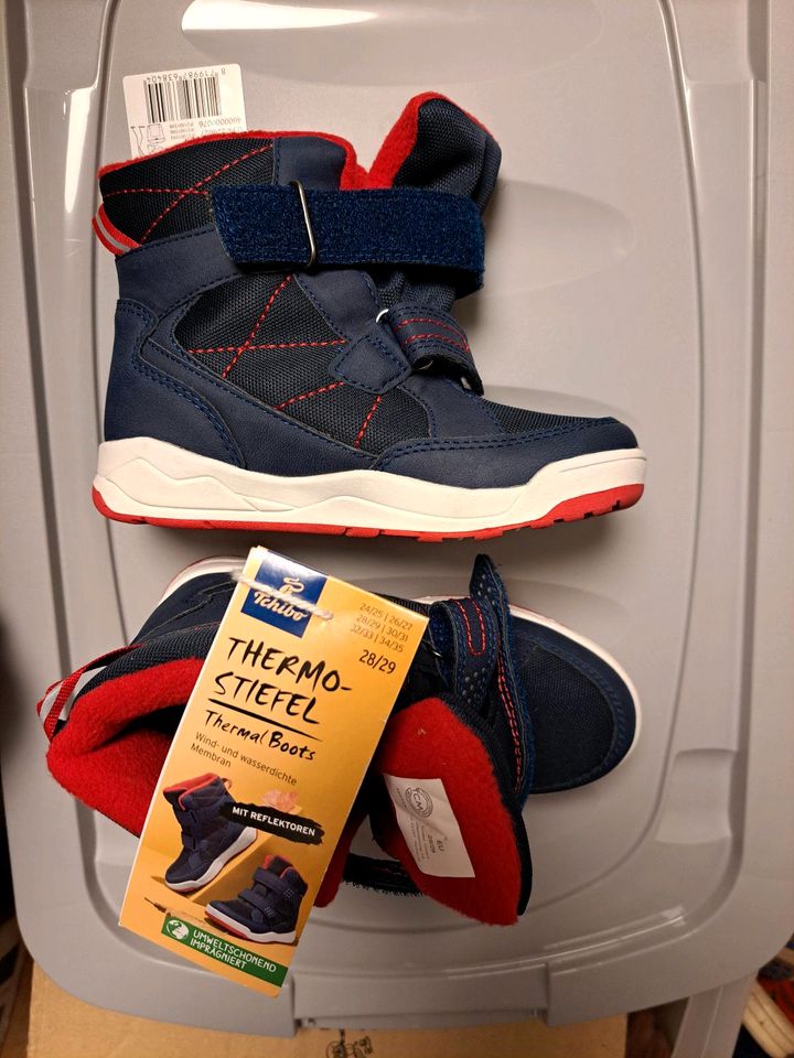 Neu Tchibo Kinder Thermostiefel Winterstiefel 28 / 29 blau rot in  Nordrhein-Westfalen - Heinsberg | Gebrauchte Kinderschuhe Größe 28 kaufen |  eBay Kleinanzeigen ist jetzt Kleinanzeigen