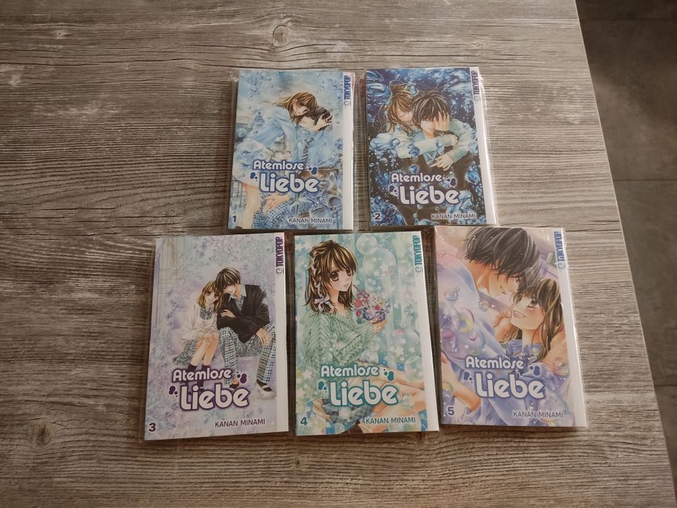 Manga Atemlose Liebe 1 - 5 in Scharbeutz