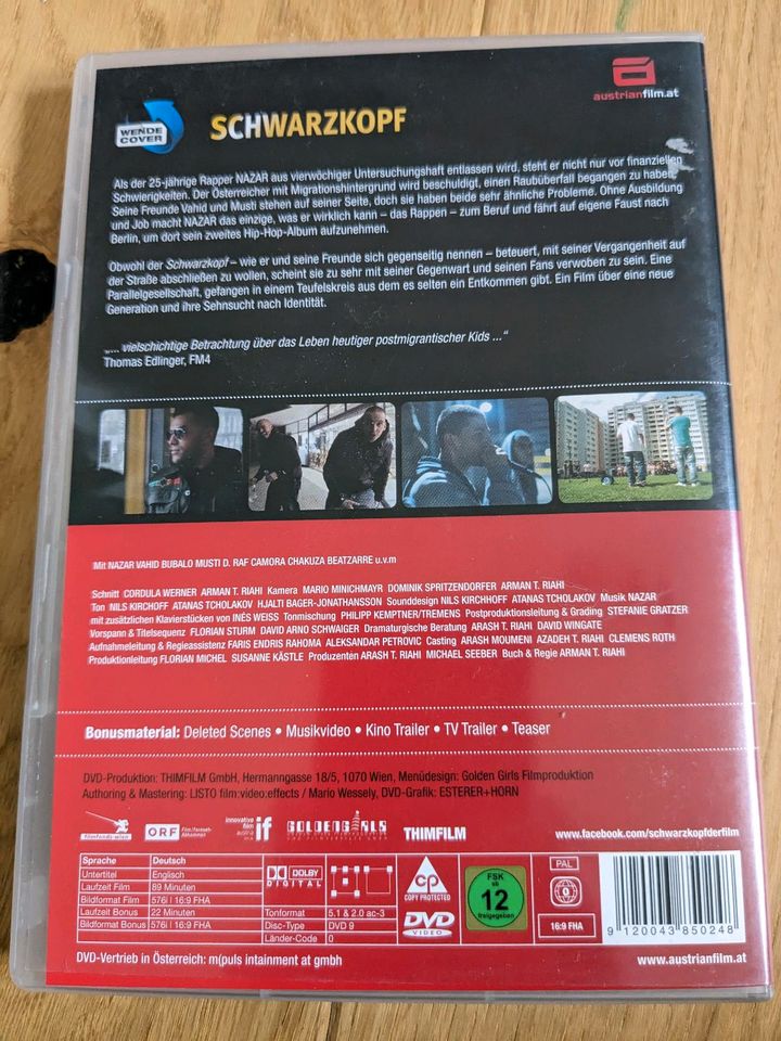 Schwarzkopf DVD, Nazar in Deutsch Evern