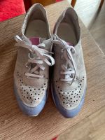 Maripe sneaker glitzer grau pink lila 41 Düsseldorf - Friedrichstadt Vorschau