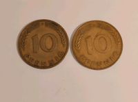 10 Pfennig Münzen 1950 F und D Nordrhein-Westfalen - Gummersbach Vorschau