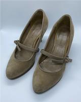 C&A Yessica High Heels Damenschuhe Pumps - Wildleder Khaki Gr.39 Hamburg-Mitte - Hamburg Horn Vorschau