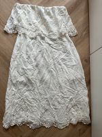 Zara Bandeau Midikleid Kleid L Creme Stickerei Hessen - Taunusstein Vorschau