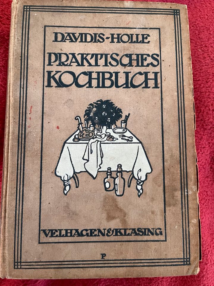 Praktisches Kochbuch Henriette Davidis-Holle 1915 in Niestetal