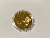 5 deutsche Mark vergoldet 1973  neu und unbenutzt Kr. München - Ismaning Vorschau