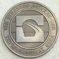 ➡️ DDR Orden Medaille VEB Straßen- und Tiefbaukombinat Gera Hessen - Kriftel Vorschau
