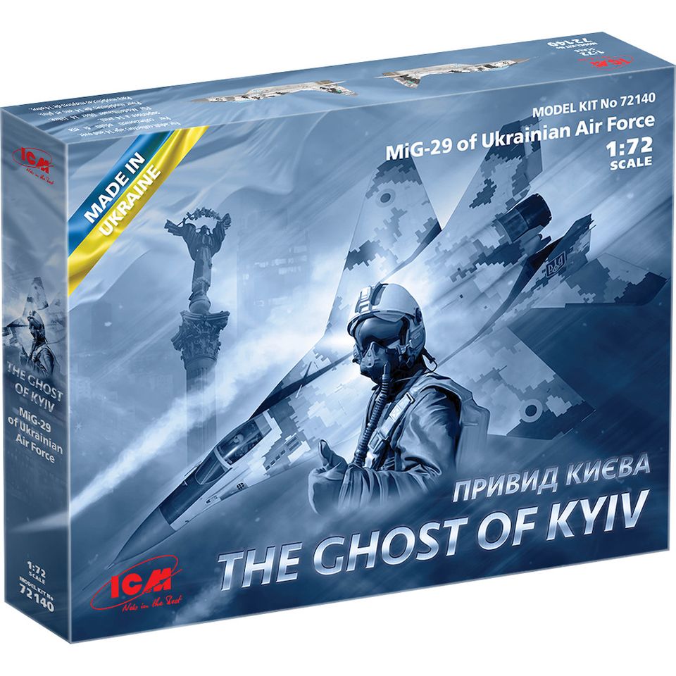 ICM 1:72 The Ghost of Kyiv MiG-29 of Ukrainian Air Force in Bischofsheim