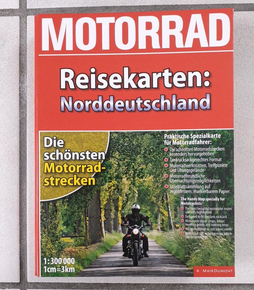 Motorrad Reisekarten: NORDDEUTSCHLAND in Bochum