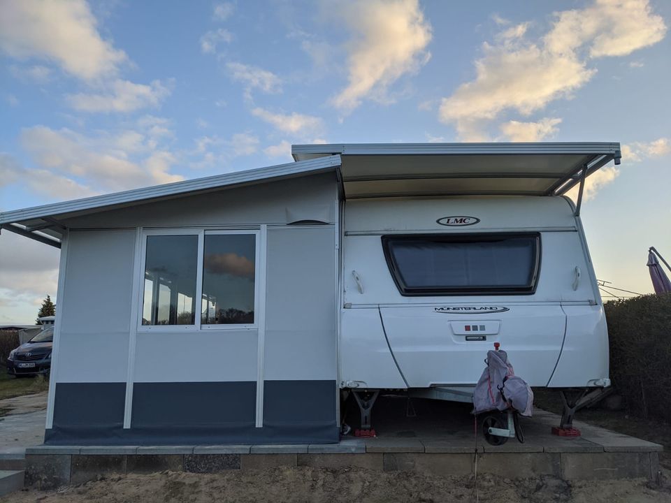 WARU Wohnwagen Schutzdach Vorzeltdach Carport in Lensahn