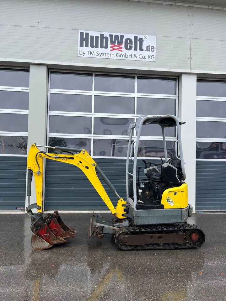 Wacker Neuson EZ17 Minibagger *BJ 2018*, 3 Löffel in Holzheim a. Lech