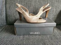 Via uno leder snake gliter beige damen pumps schick elegant Berlin - Mitte Vorschau