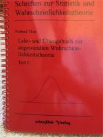 Wahrscheinlichkeitstheorie Teil 1, N. Thiel Lehr- und Übungsbuch Hamburg-Nord - Hamburg Winterhude Vorschau