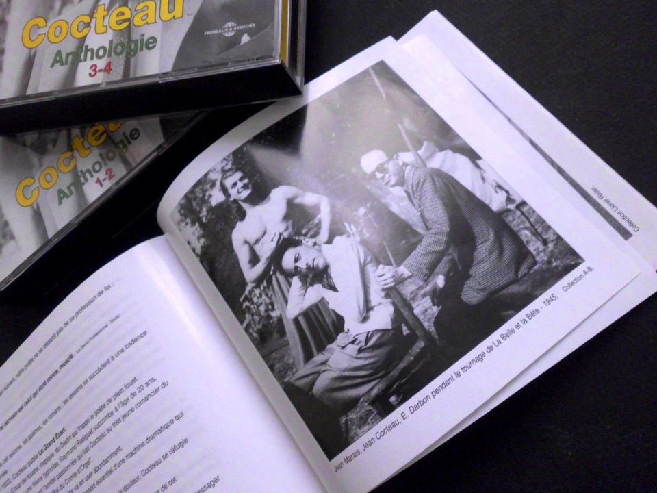 JEAN COCTEAU Anthologie De L'Oeuvre Enregistree > 4 CDs + BOOKLET in Lindau