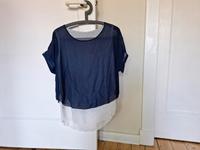 luftiges Shirt - Bluse - T-Shirt  -  Blau Größe 42 ( XL ) Neu Hamburg Barmbek - Hamburg Barmbek-Süd  Vorschau