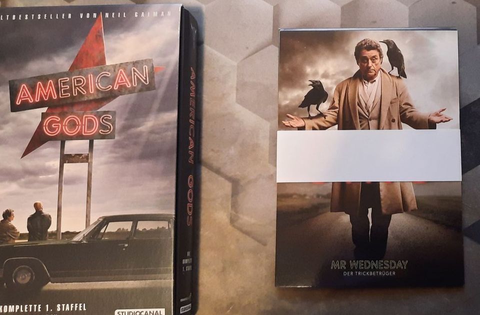 American Gods Collector's Edition 1. Staffel Blu-ray Neil Gaiman in Berlin