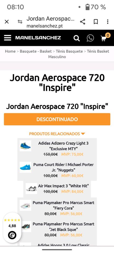 Nike Jordan Aerospace sneaker in Neufarn